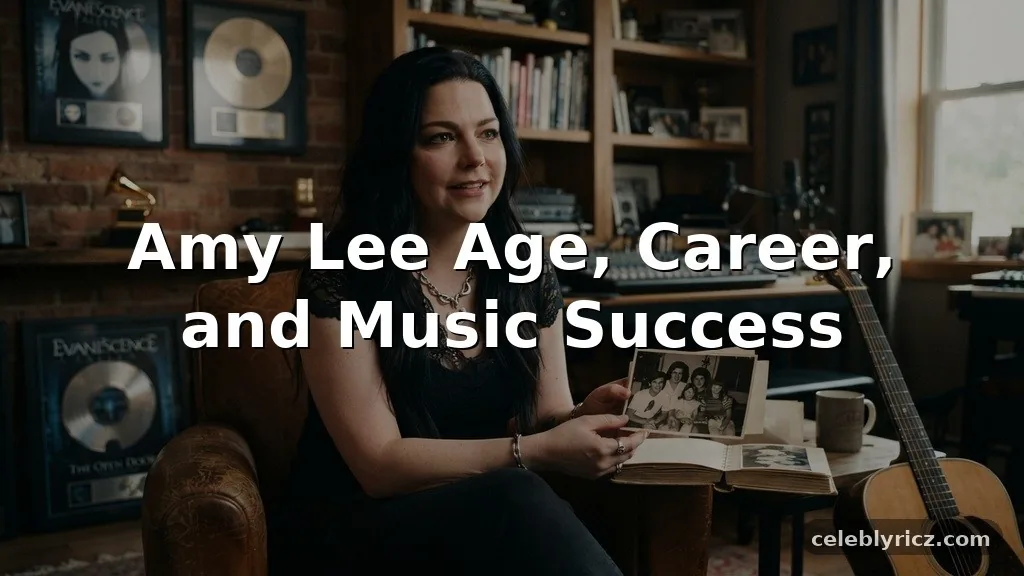Amy Lee Age, Career, and Music Success