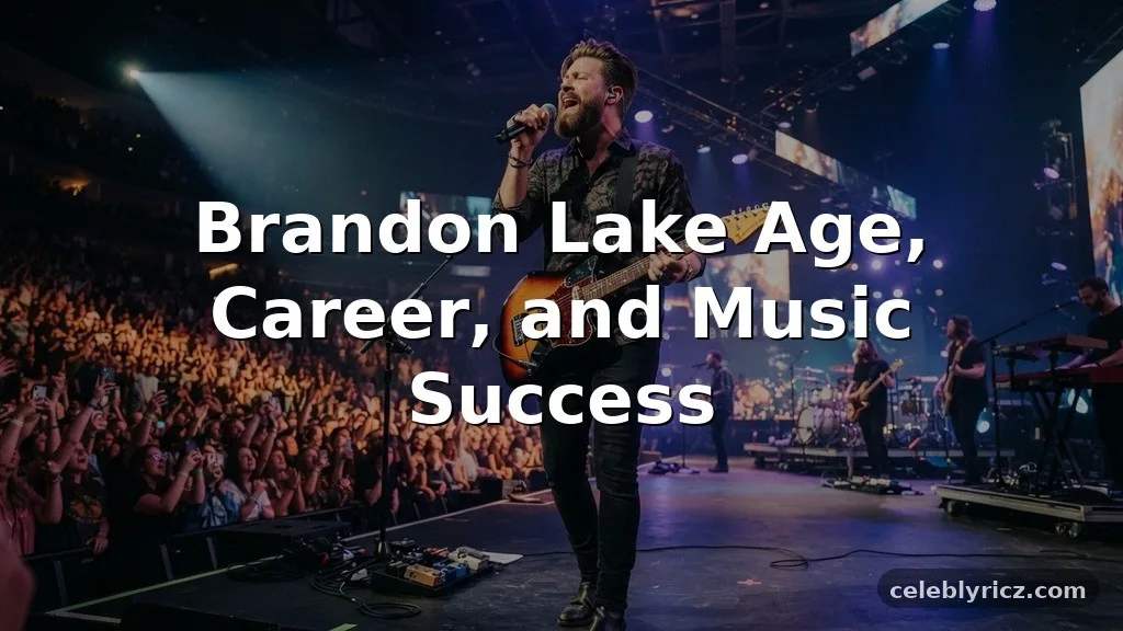 Brandon Lake Age, Career, and Music Success