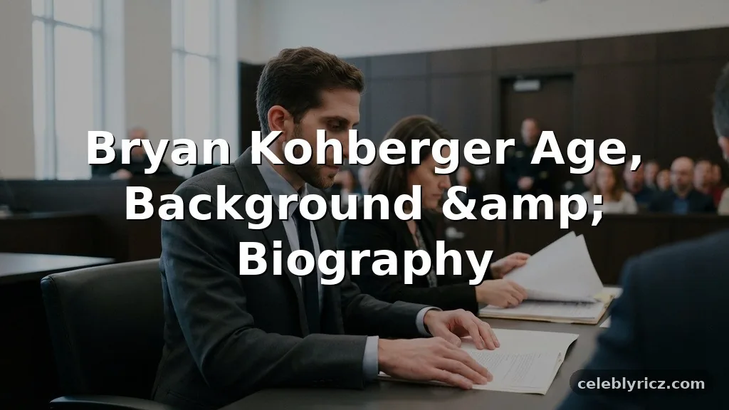 Bryan Kohberger Age, Background, and Biography