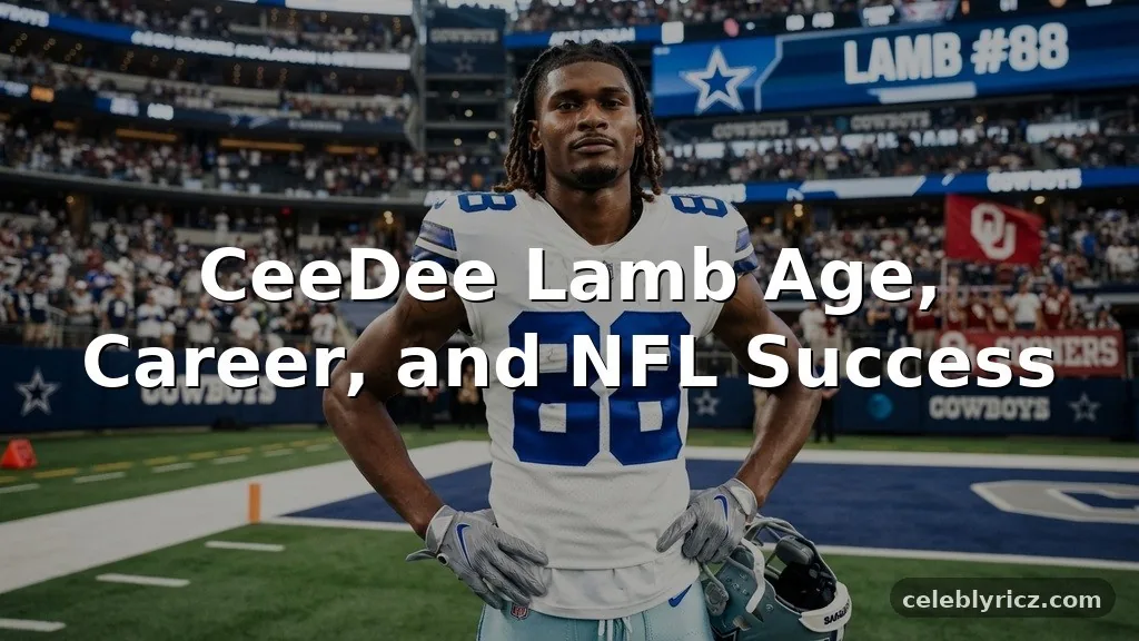 CeeDee Lamb Age, Career, and NFL Success