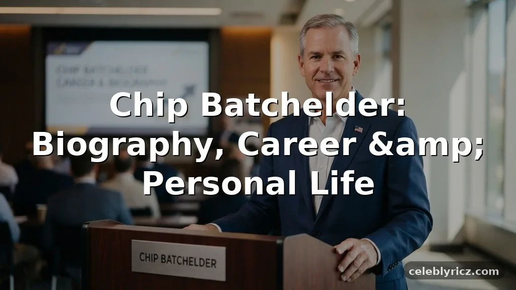 Chip Batchelder: Biography, Career, and Personal Life