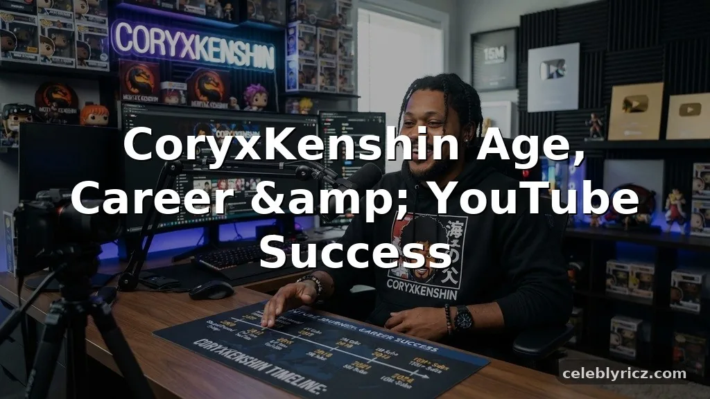CoryxKenshin Age, Career, and YouTube Success