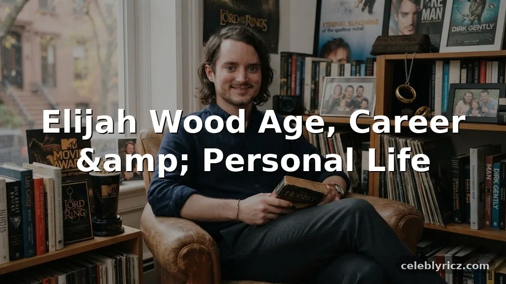 Elijah Wood Age, Career, and Personal Life