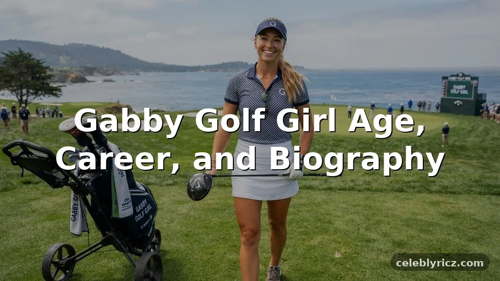 Gabby Golf Girl Age, Career, and Biography