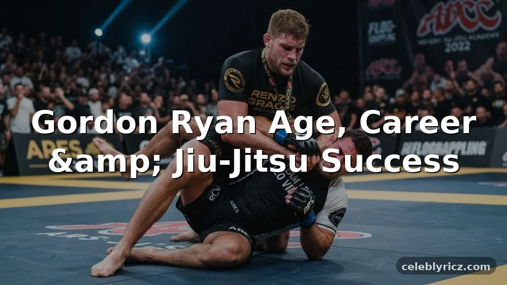 Gordon Ryan Age, Career, and Jiu-Jitsu Success
