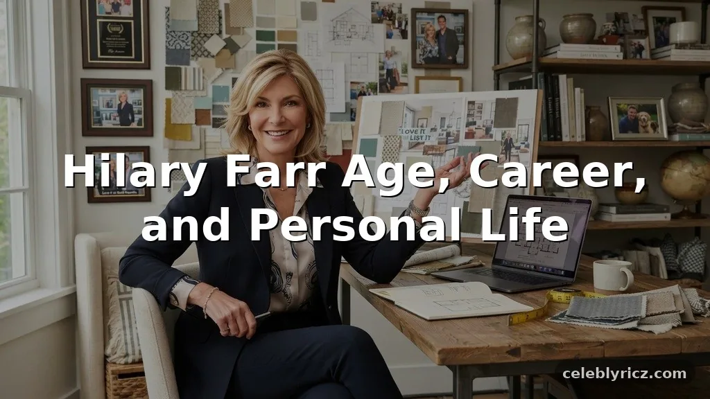 Hilary Farr Age, Career, and Personal Life
