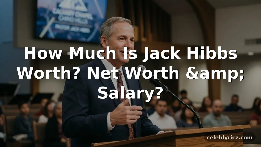 How Much Is Jack Hibbs Worth? Net Worth and Salary