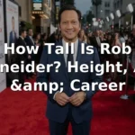 How Tall Is Rob Schneider? Height, Age, and Career