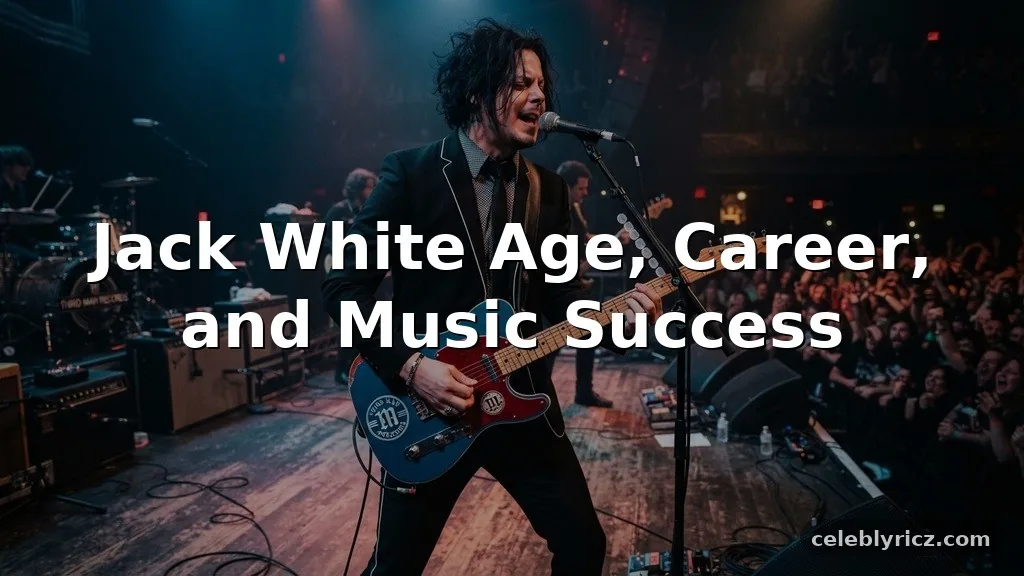 Jack White Age, Career, and Music Success
