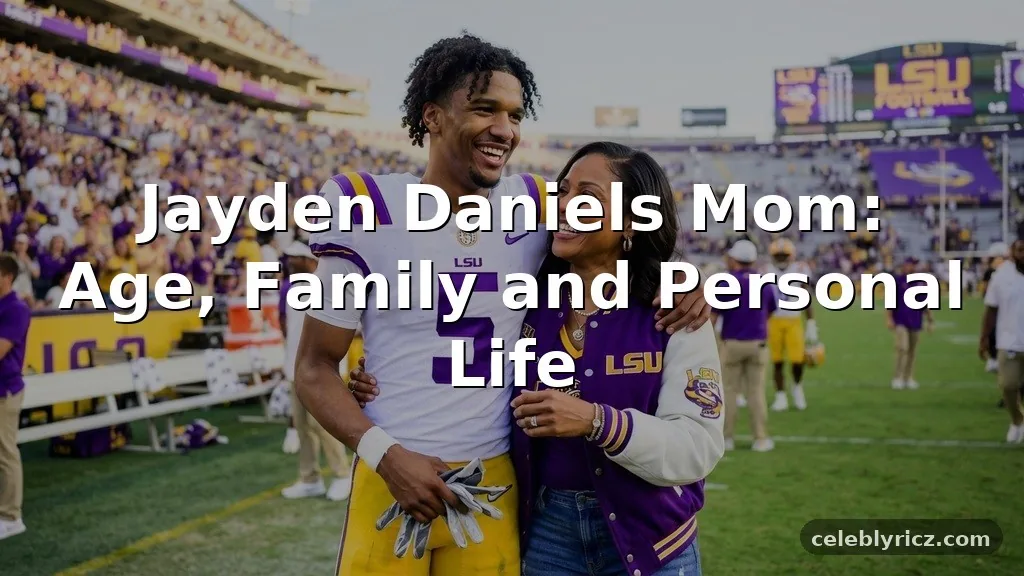 Jayden Daniels Mom Age, Family, and Personal Life