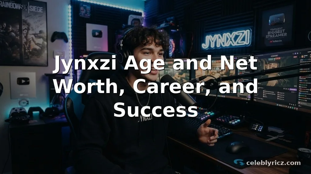 Jynxzi Age and Net Worth, Career, and Success
