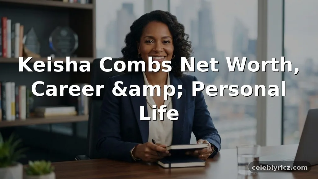 Keisha Combs Net Worth, Career, and Personal Life