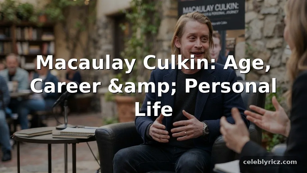 Macaulay Culkin Age, Career, and Personal Life