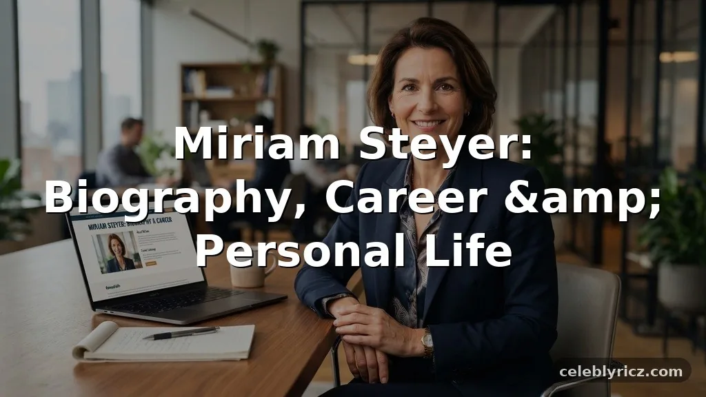 Miriam Steyer: Biography, Career, and Personal Life