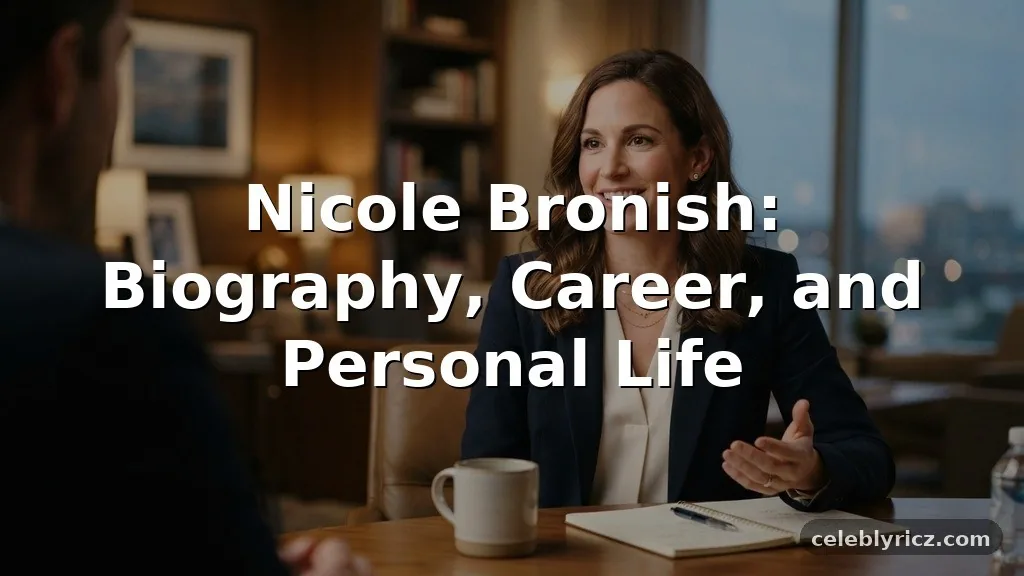 Nicole Bronish: Biography, Career, and Personal Life