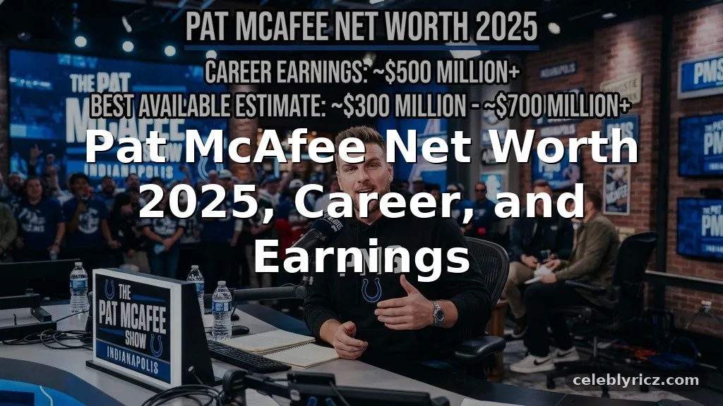 Pat McAfee Net Worth 2025, Career, and Earnings