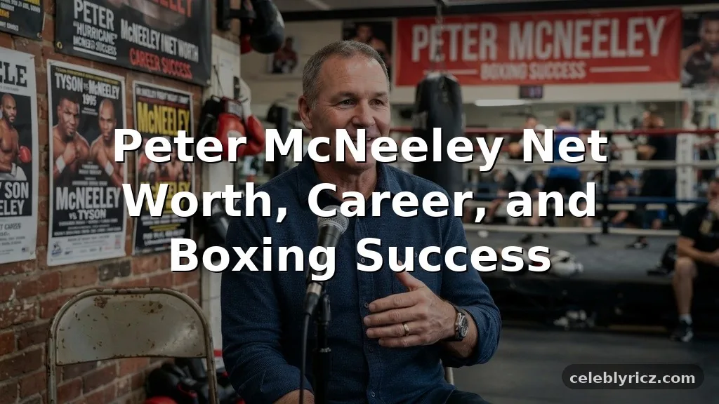 Peter McNeeley Net Worth, Career, and Boxing Success