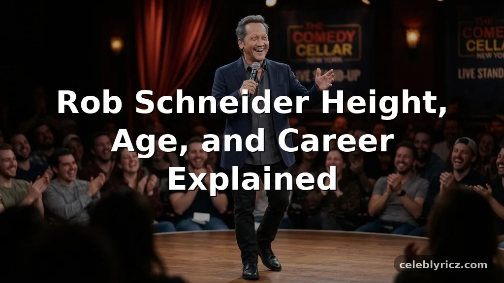 Rob Schneider Height, Age, and Career